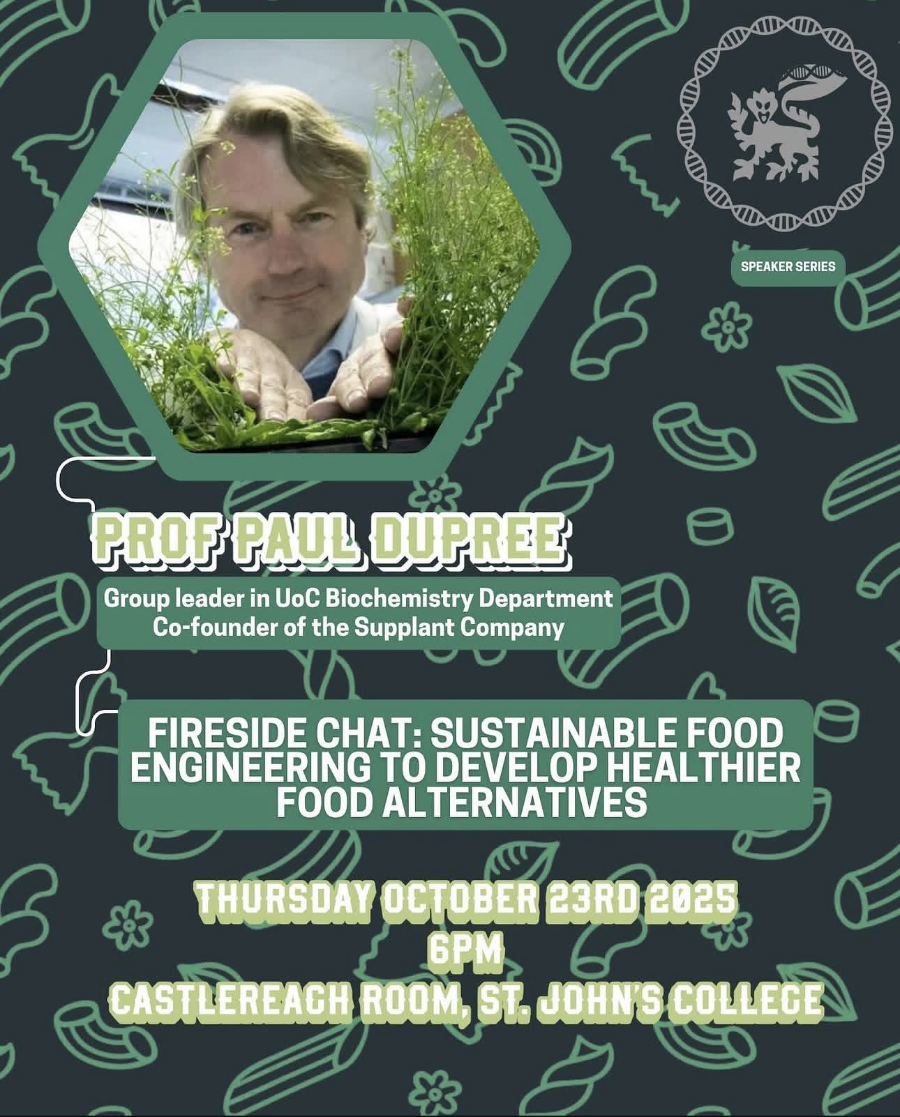 Prof Paul Dupree — Sustainable Food Engineering